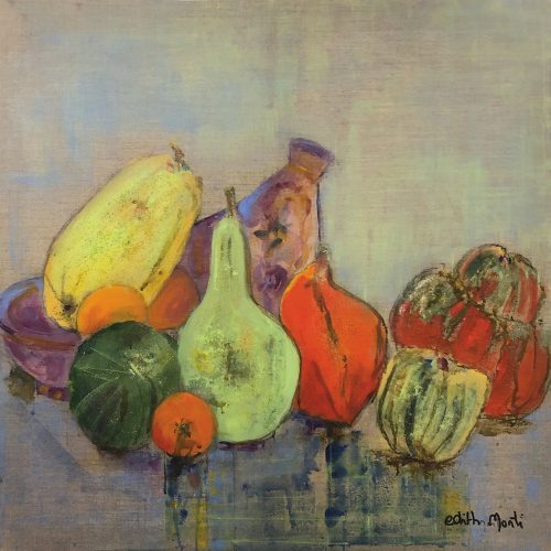 Monti_LES_COLOQUINTES_70x70_Technique_mixte_2019